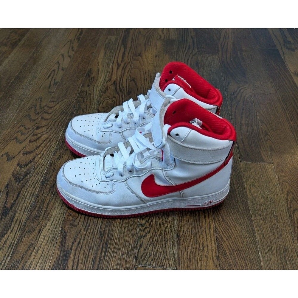 Nike Air Force 1 Sculpt High White Gym Red Women's Size US 8.5 Basketball